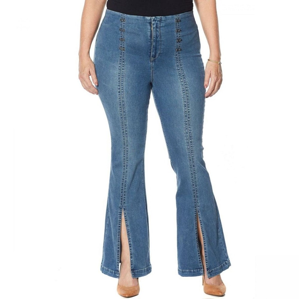 Skinnygirl Maty Sailor Flare-Leg Jean Size 14 / Y2K STYLE‎